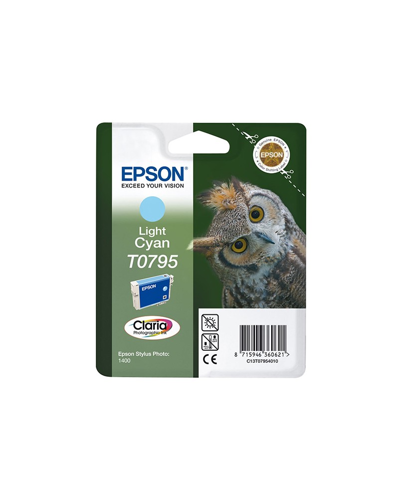 Epson Κασέτα Μελάνης T0795 Ανοιχτό Κυανό by DoctorPrint