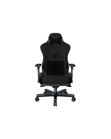 Anda Seat Gaming Chair T-PRO II Black Fabric with Alcantara Stripes by DoctorPrint