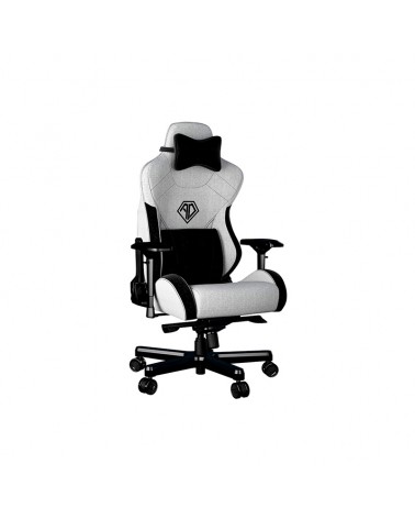 copy of Anda Seat Gaming Chair T-PRO II Light Grey - BlackFabric with Alcantara Stripes by DoctorPrint