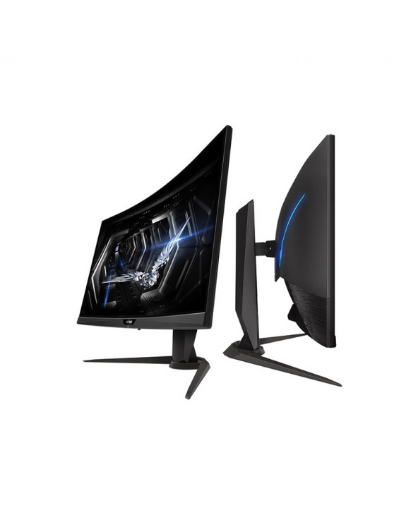 Gigabyte Monitor AORUS 27'', Curved QHD 1ms 165Hz VA, HDMI, DP, Height Adjustable, AMD Radeon FreeSync by Doctor Print