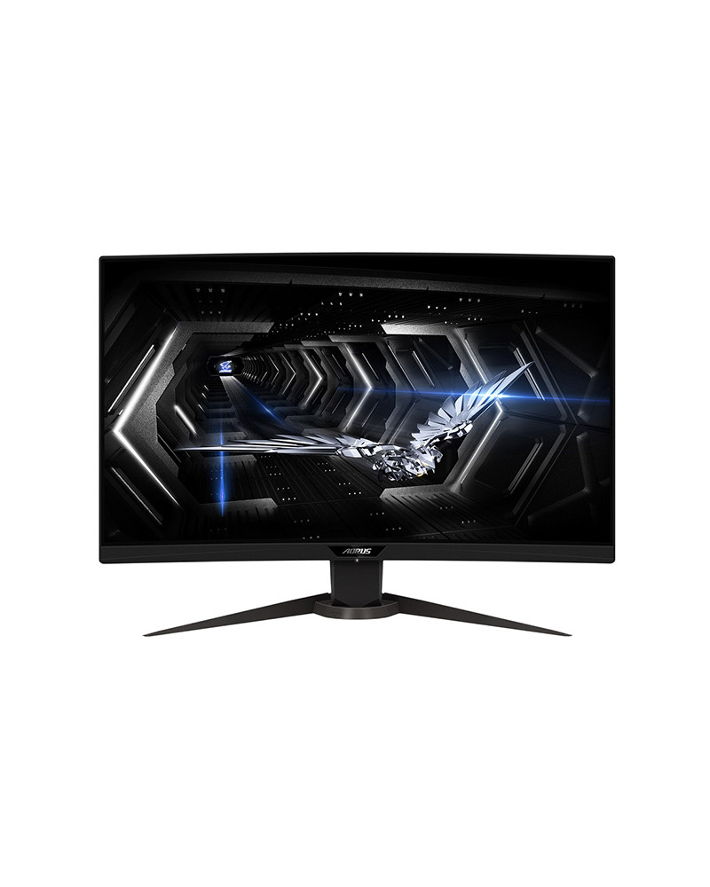 Gigabyte Monitor AORUS 27'', Curved QHD 1ms 165Hz VA, HDMI, DP, Height Adjustable, AMD Radeon FreeSync by Doctor Print