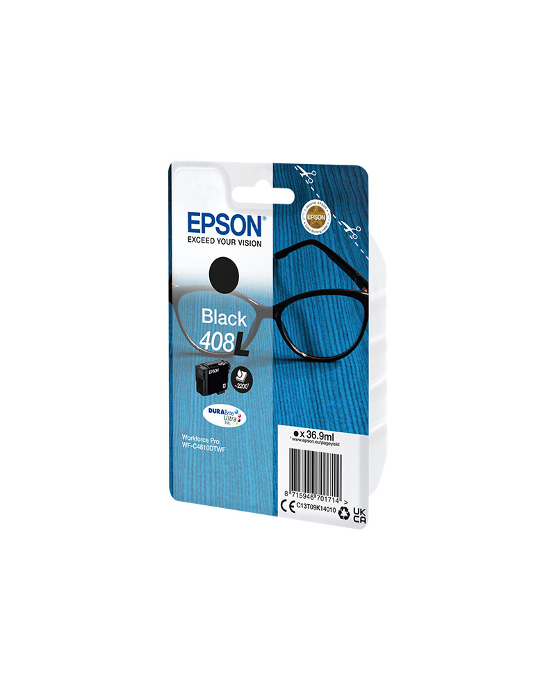 Epson Κασέτα Μελάνης Singlepack Black 408L DURABrite Ultra Ink by Doctor Print