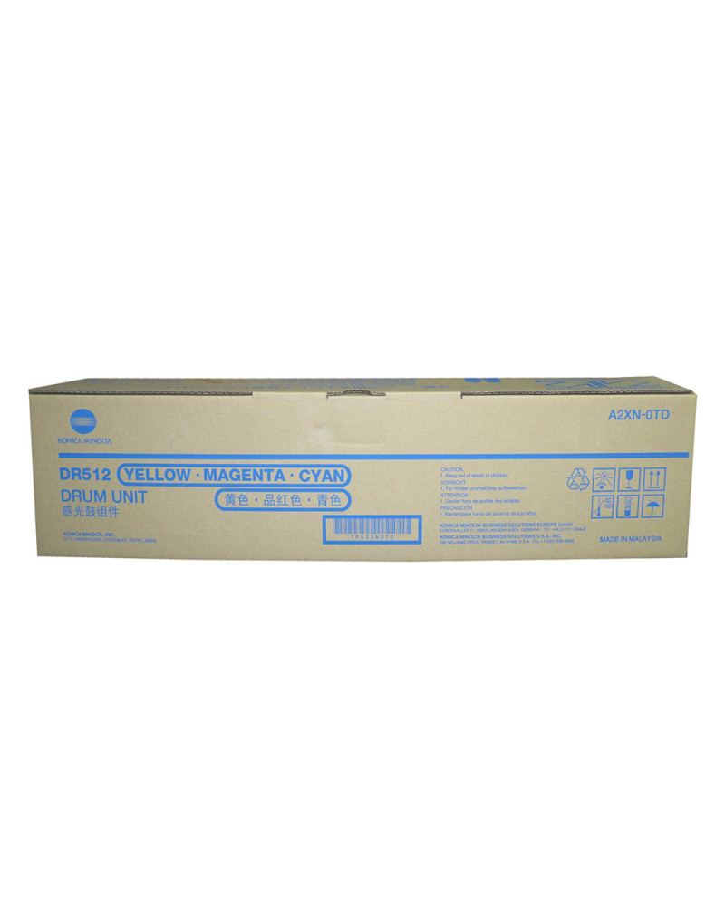 KONICA MINOLTA BIZHUB C224/E/454/E DRUM COLOUR (CMY) (A2XN0TD) (MINDR512CMY)