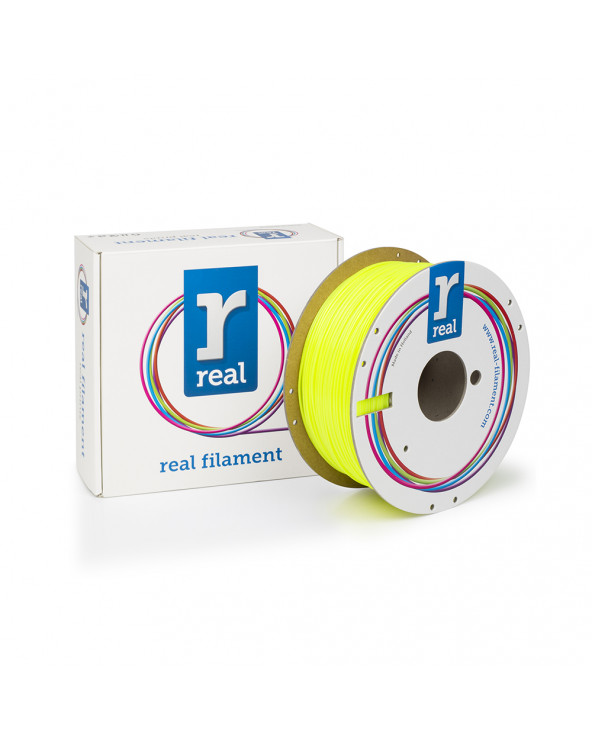 REAL PETG 3D Printer Filament - Translucent Yellow - spool of 1Kg - 1.75mm (REFPETGYELLOW1000MM175)