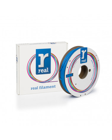 REAL PLA 3D Printer Filament - Blue - spool of 0.5Kg - 2.85mm (REFPLABLUE500MM3)