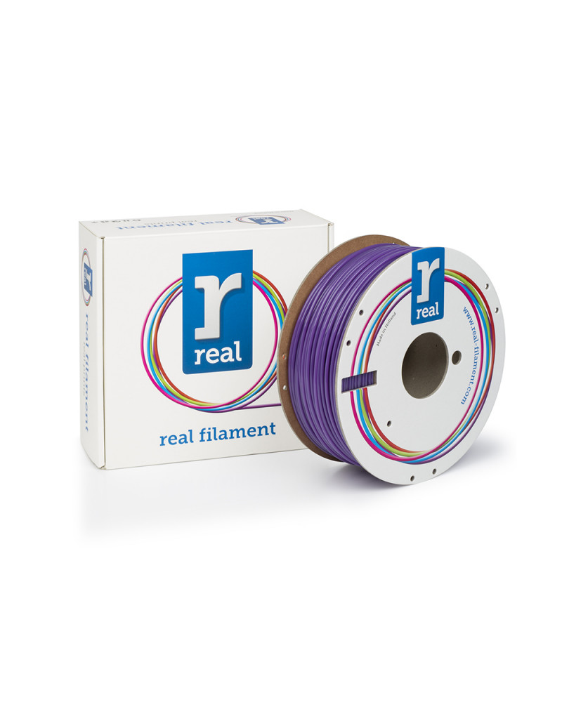 REAL PLA 3D Printer Filament - Purple - spool of 1Kg - 2.85mm (REFPLAPURPLE1000MM3)