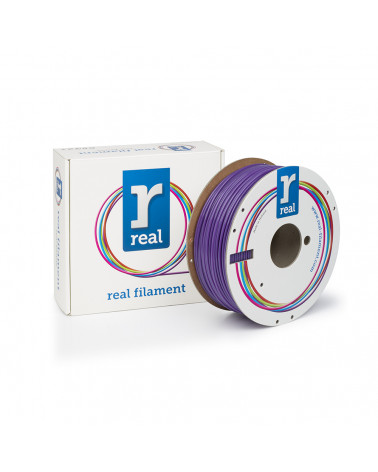 REAL PLA 3D Printer Filament - Purple - spool of 1Kg - 2.85mm (REFPLAPURPLE1000MM3)