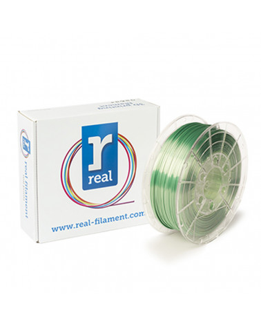 REAL PLA 3D Printer Filament - Satin Spring - spool of 0.75Kg – 2.85mm (REFPLASATINSPRING750MM285)