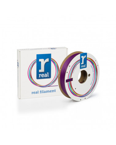 REAL PLA Sparkle 3D Printer Filament - Sparkle Topaz Purple - spool of 0.5Kg - 1.75mm (REFPLASPRKPURP500MM175)