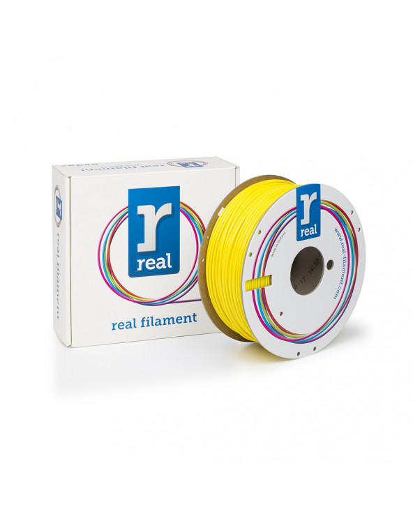 REAL PLA 3D Printer Filament - Yellow - spool of 1Kg - 2.85mm (REFPLAYELLOW1000MM3)