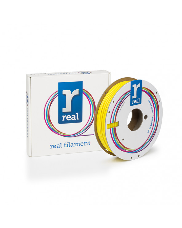 REAL PLA 3D Printer Filament - Yellow - spool of 0.5Kg – 2.85mm (REFPLAYELLOW500MM3)