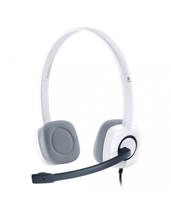 Logitech H150 Headset (Coconut, Wired) (LOGH150COCONUT)