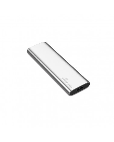 MediaRange Εξωτερικός Σκληρός Δίσκος SSD USB Type-C 120GB (Silver) (MR1100)