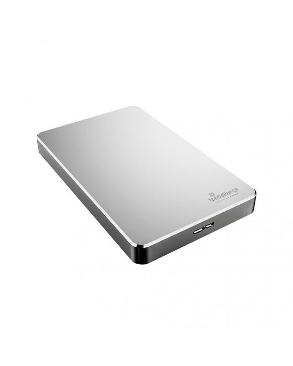 MediaRange External USB 3.0 Hard Disk Drive, HDD, 2TB, Silver (MR997) (MR997)