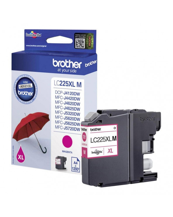 Brother Μελάνι Inkjet LC-225XL Magenta (LC-225XLM) (BRO-LC-225XLM)