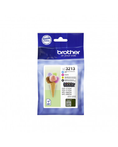 Brother Μελάνι Inkjet LC-3213VP Multipack (LC-3213VP) (BRO-LC-3213VP)