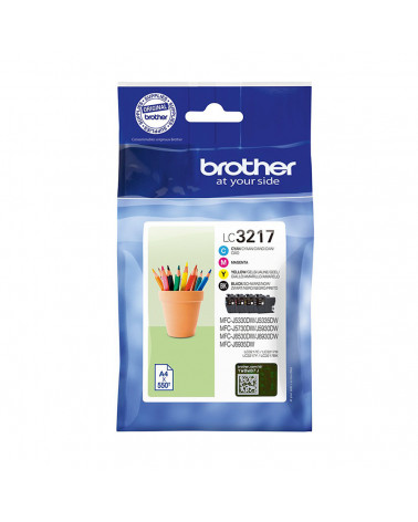 Brother Μελάνι Inkjet LC-3217VP Multipack (LC-3217VP) (BRO-LC-3217VP)