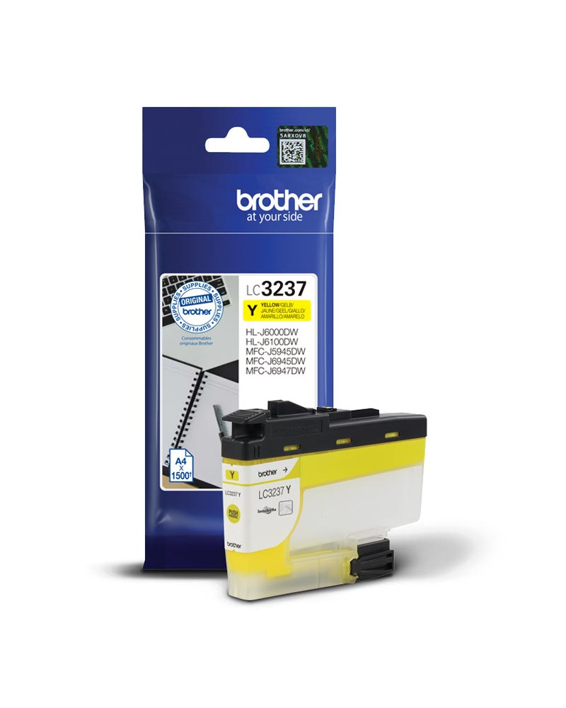 Brother Μελάνι Inkjet LC-3237Y Yellow (LC-3237Y) (BRO-LC-3237Y)