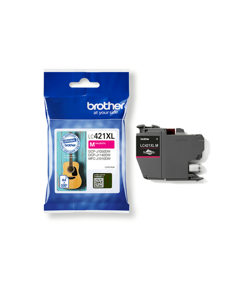 Brother Μελάνι Inkjet LC421 XLMagenta (LC421XLM) (BRO-LC-421XLM)