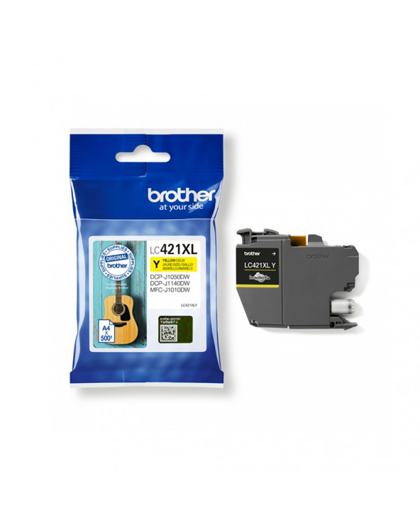 Brother Μελάνι Inkjet LC421 XLYellow (LC421XLY) (BRO-LC-421XLY)