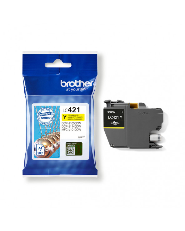 Brother Μελάνι Inkjet LC-421Yellow (LC421Y) (BRO-LC421Y)