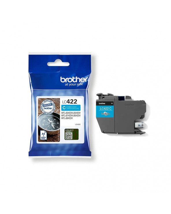 Brother Μελάνι Inkjet LC Cyan Cartridge (LC422C) (BROLC422C)