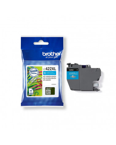 Brother Μελάνι Inkjet LC Cyan Cartridge (LC422XLC) (BROLC422XLC)