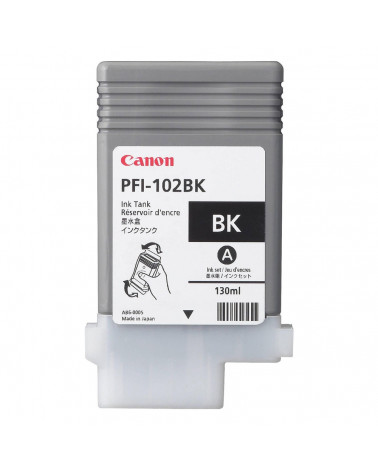 Canon Μελάνι Inkjet PFI-102BK Black (0895B001) (CANLF-102BK)