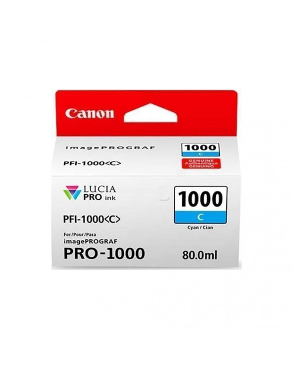 Canon Μελάνι Inkjet PFI1000C Cyan (0547C001) (CANPFI-1000C)