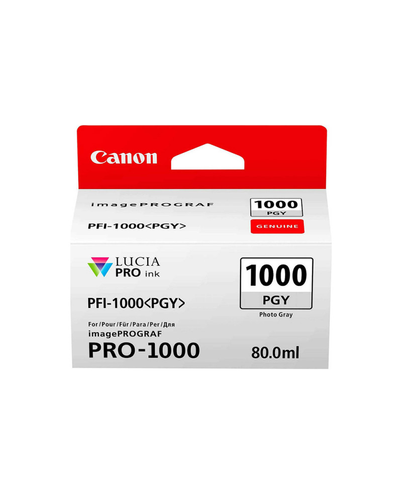 Canon Μελάνι Inkjet PFI1000PGY Photo Grey (0553C001) (CANPFI-1000PGY)