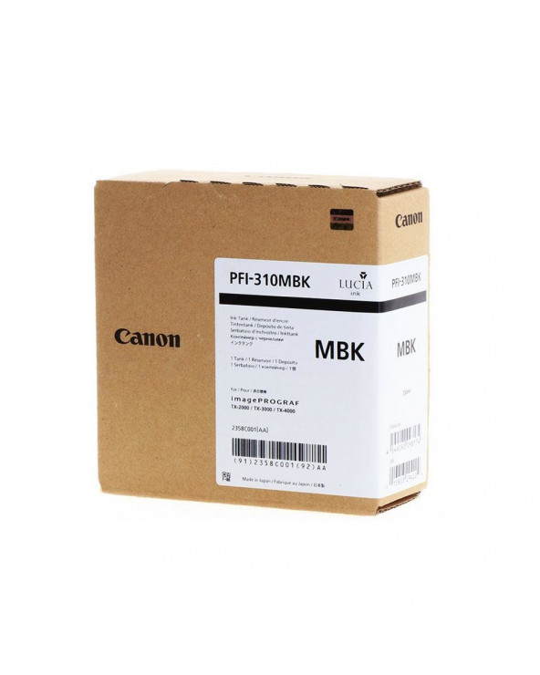 Canon Pigment Μελάνι Inkjet PFI-310 Matte Black (2358C001) (CANPFI310MBK)