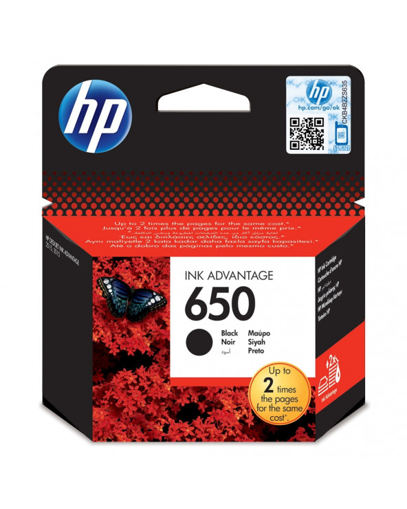 HP Μελάνι Inkjet No.650 Black (CZ101AE) (HPCZ101AE)