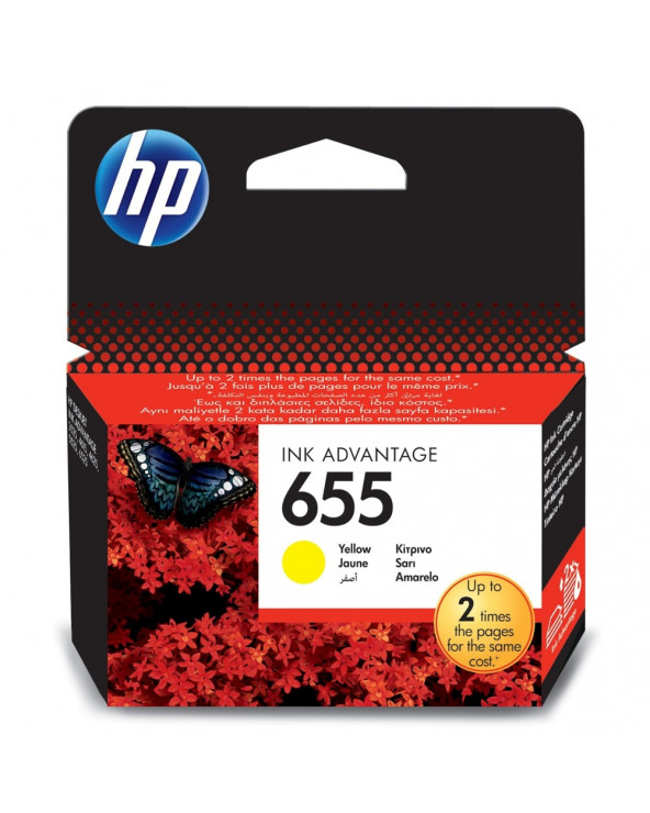 HP Μελάνι Inkjet No.655 Yellow (CZ112AE) (HPCZ112AE)