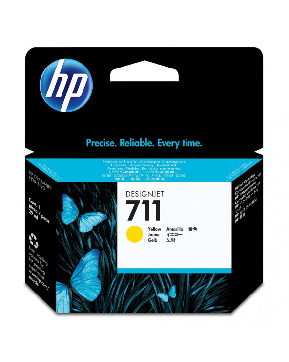 HP Μελάνι Inkjet No.711 Yellow (CZ132A) (HPCZ132A)