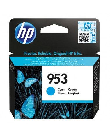 HP Μελάνι Inkjet 953 Cyan (F6U12AE) (HPF6U12AE)