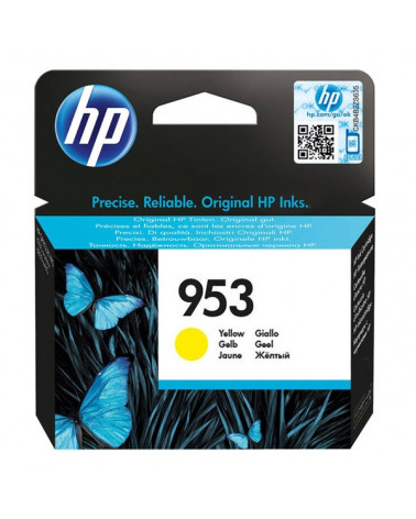 HP Μελάνι Inkjet 953 Yellow (F6U14AE) (HPF6U14AE)