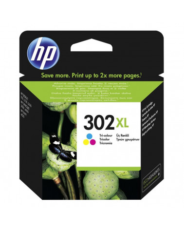 HP Μελάνι Inkjet No.302 XL Tri-Colour (F6U67AE) (HPF6U67AE)