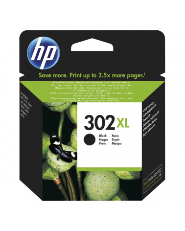 HP Μελάνι Inkjet No.302 XL Black (F6U68AE) (HPF6U68AE)