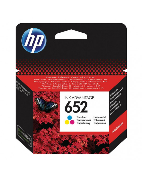 HP Μελάνι Inkjet No.652 Tri-colour (F6V24AE) (HPF6V24AE)