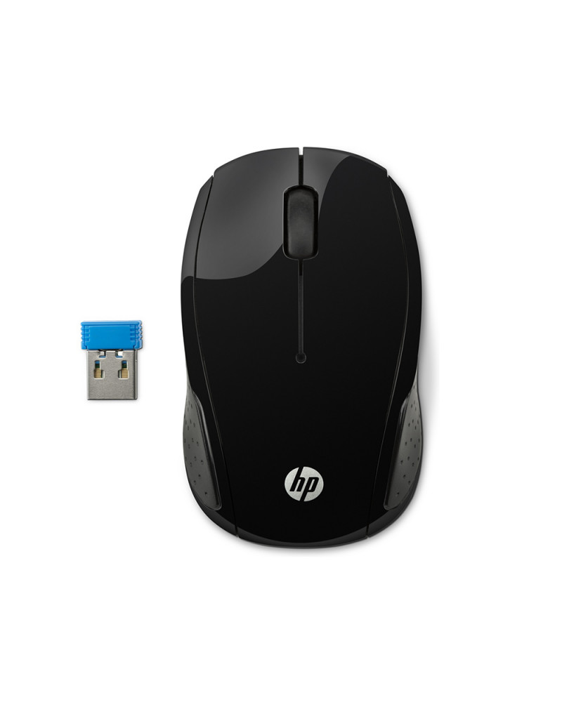 HP 200 Black Wireless Mouse