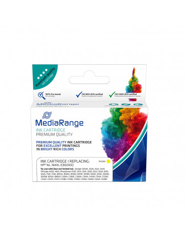 Inkjet MEDIARANGE Συμβατό για Εκτυπωτές HP (Yellow) (No.364XL) (CB325EE) (MRHP364YXL)