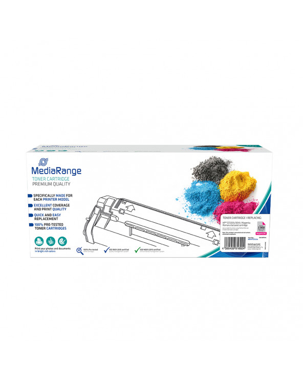 Toner MEDIARANGE Συμβατό για Εκτυπωτές HP (Magenta) (CC533A/304A/CE413A/305A/CF383A/312A) (MRHPTCC533A)