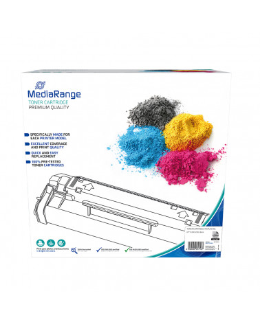 Toner MEDIARANGE Συμβατό για Εκτυπωτές HP (Black) (CE390X/90X) (MRHPTCE390X)