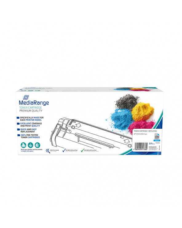 Toner MEDIARANGE Συμβατό για Εκτυπωτές HP (Cyan) (CF411X/410X) (MRHPTCF411X)