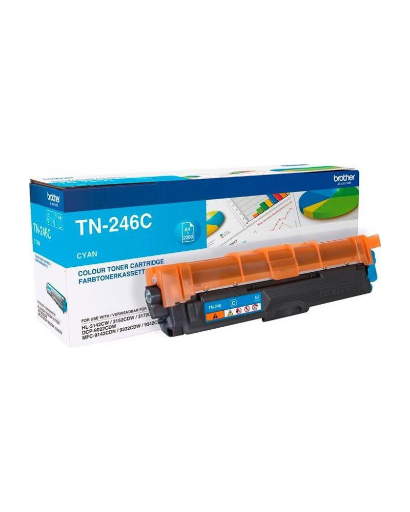 Toner Brother TN-246C Cyan HC (TN-246C) (BRO-TN-246C)