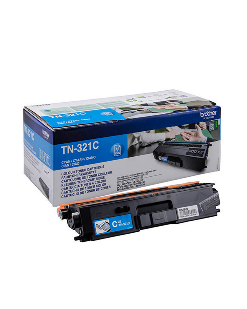 Toner Brother TN-321BK Cyan (TN-321C) (BRO-TN-321C)