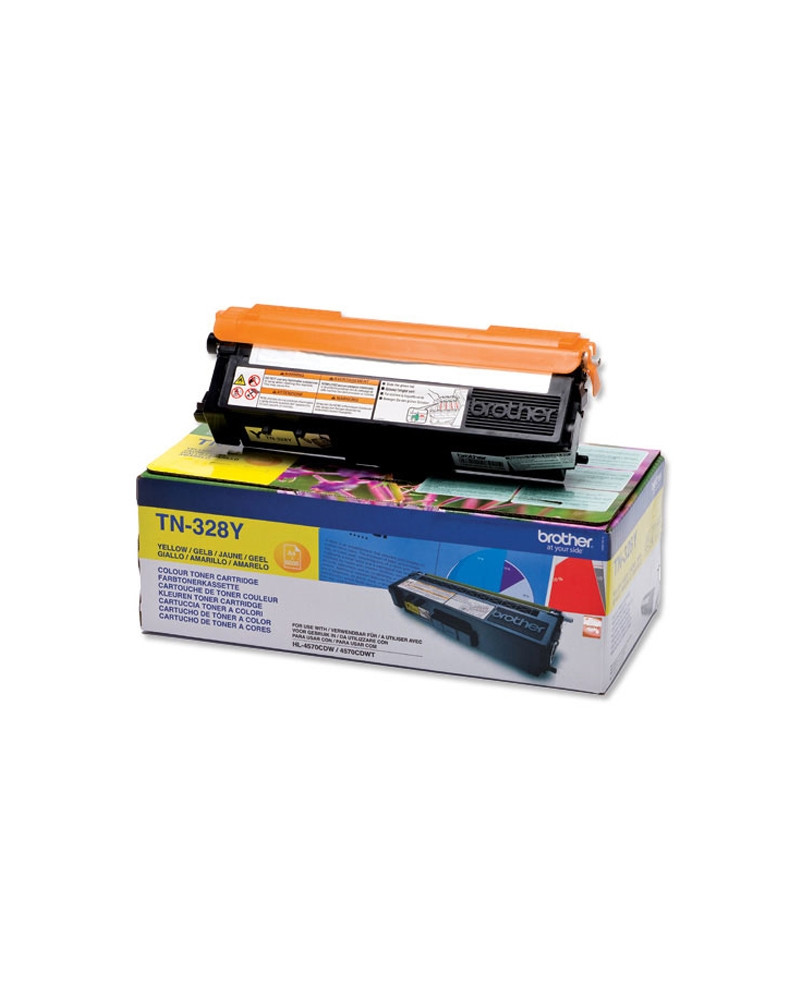 Toner Brother TN-328Y HC Yellow (TN-328Y) (BRO-TN-328Y)