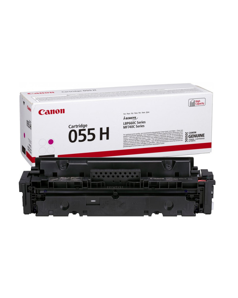 CANON 055H TONER MAGENTA HC for LBP660C/MF740C SERIES (5.9k) (3018C002) (CAN-055MH)