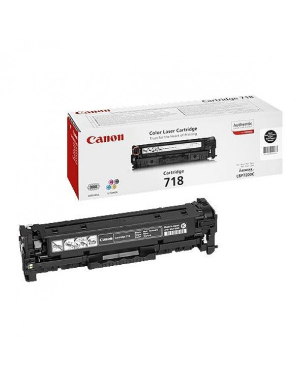 CANON LBP7200CDN BLK TNR CRTR 718 (3.4k) (2662B002) (CAN-718BK)