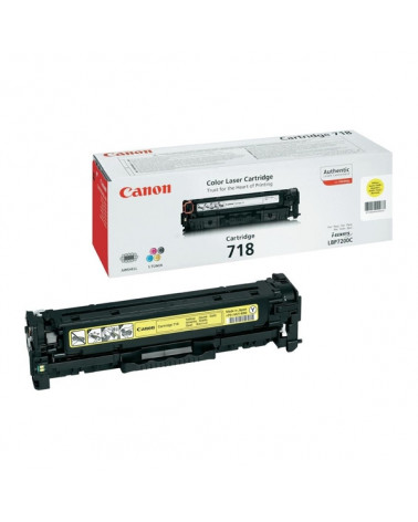 CANON LBP7200CDN YELLOW TNR CRTR 718 (2.9k) (2659B002) (CAN-718Y)